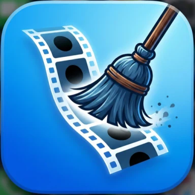 Large Video Cleaner app icon